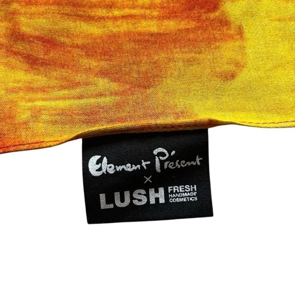 Element Present X Lush Vibrant Yellow and Orange Japanese Knot Wrap